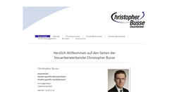 Desktop Screenshot of christopher-busse.de